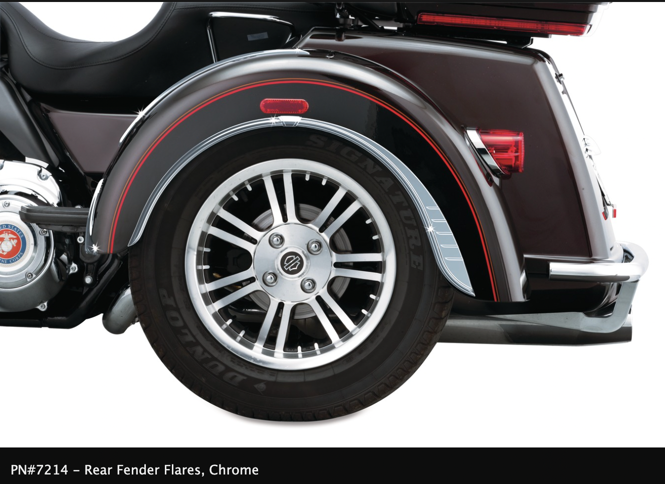 Rear Fender Flares for Trikes