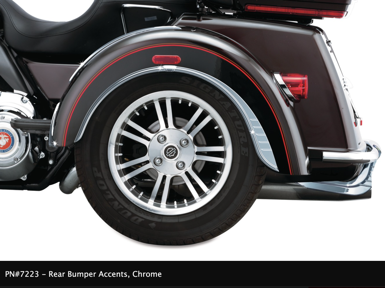 Rear Bumper Accents for Trikes