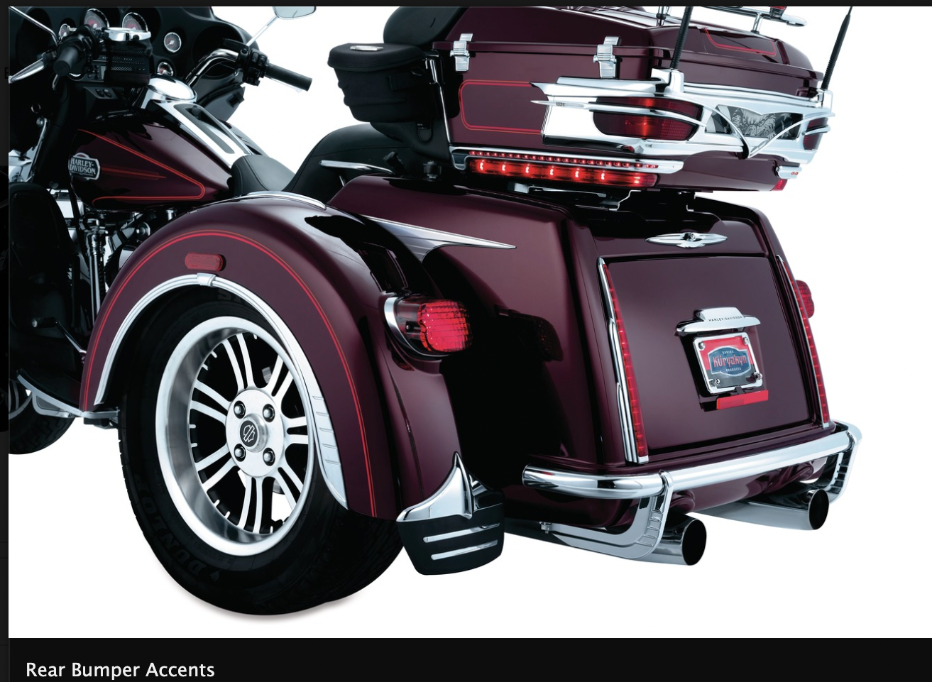 Rear Bumper Accents for Trikes