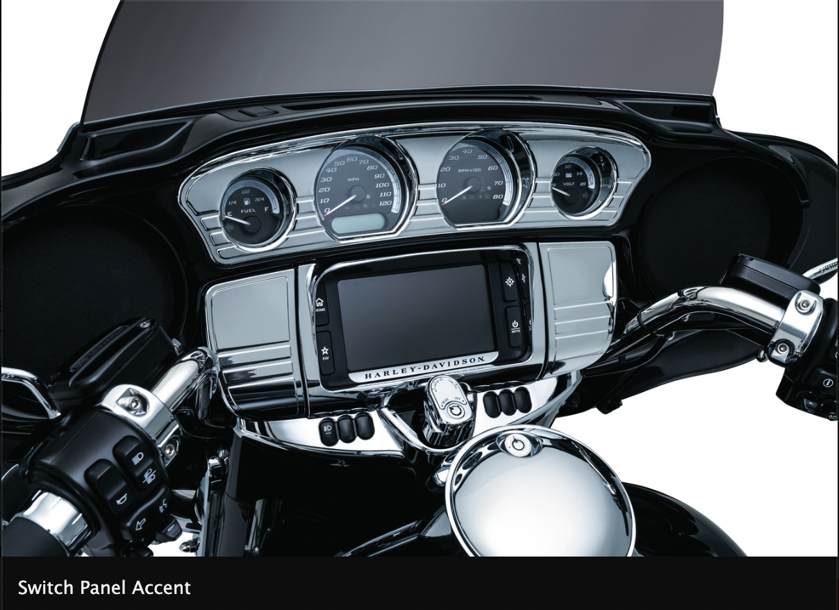 Switch Panel Accent For ’14-’21 Touring & Trike