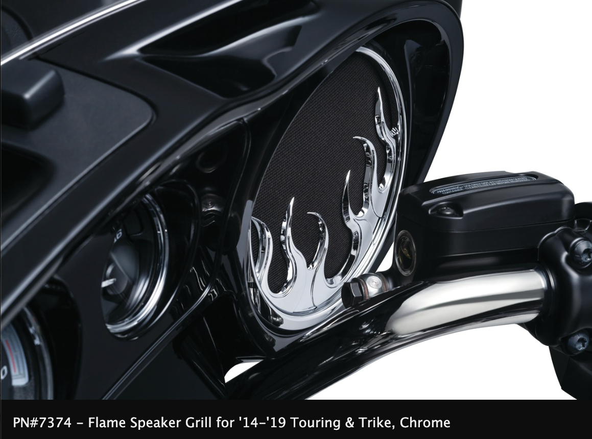 Speaker Grills for '14-'21 Touring & Trike