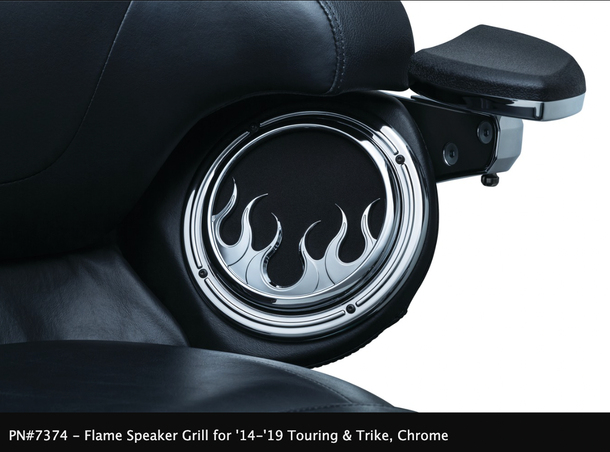 Speaker Grills for '14-'21 Touring & Trike