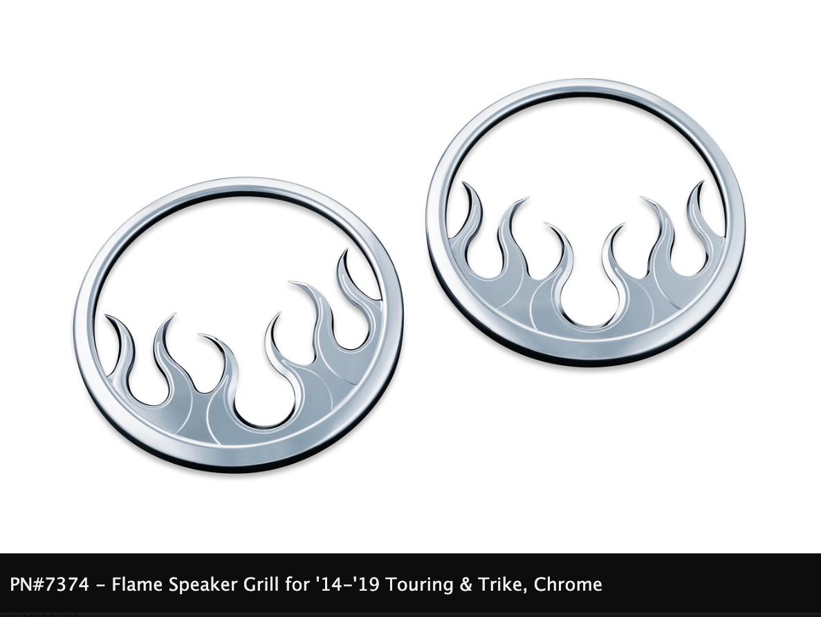 Speaker Grills for '14-'21 Touring & Trike