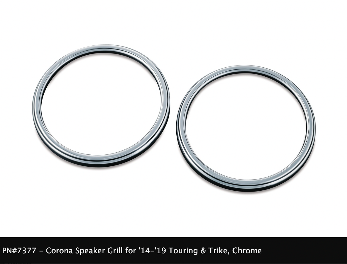 Speaker Grills for '14-'21 Touring & Trike