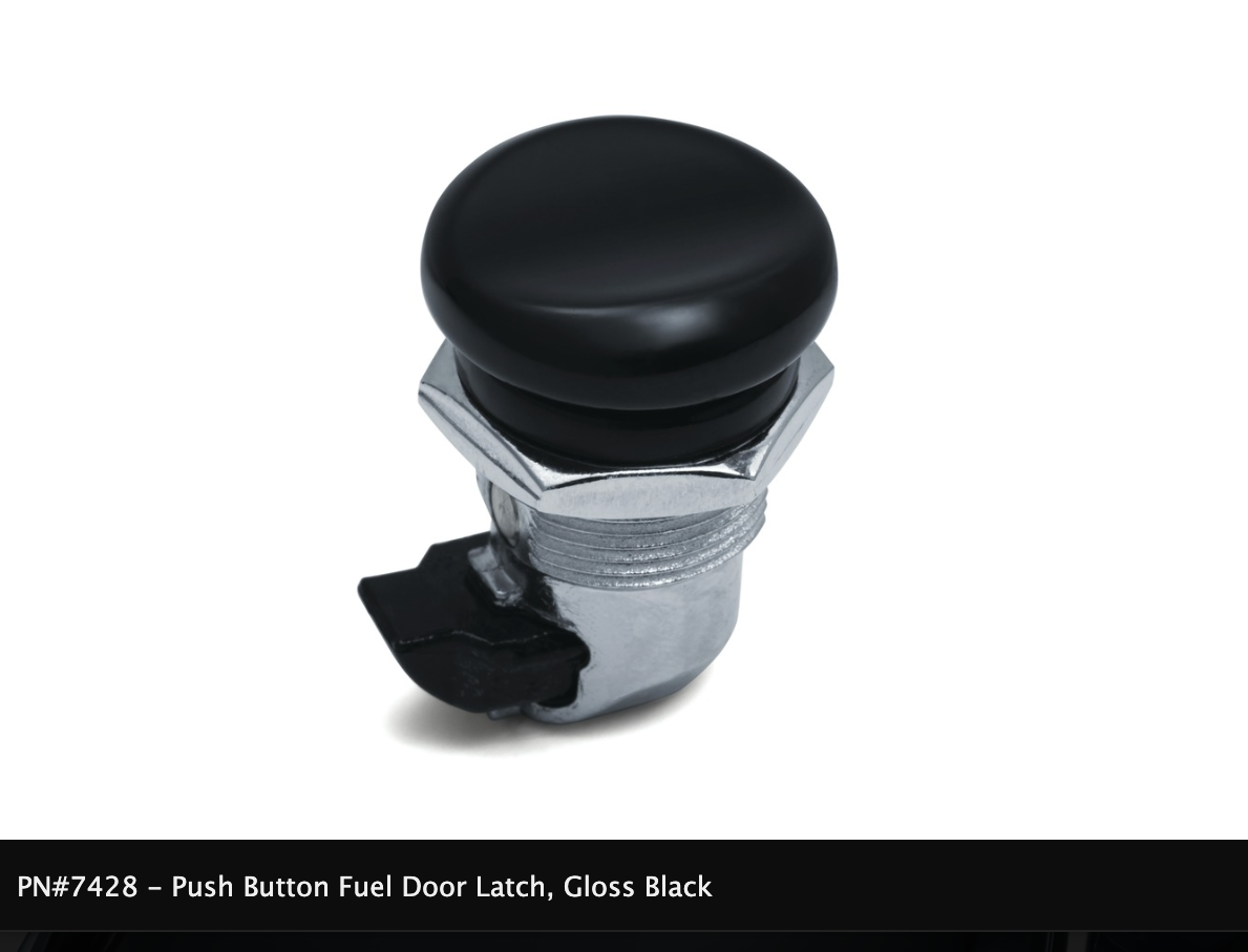 Push Button Fuel Door Latch