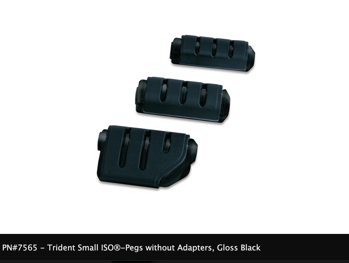 Small & Large Trident ISO®-Pegs