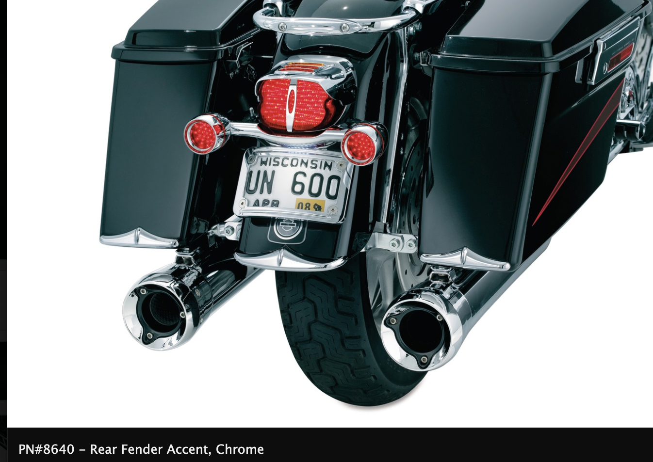 Rear Fender & Saddlebag Accents