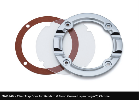 Clear Trap door for Standard & Blood Groove Hyperchargers