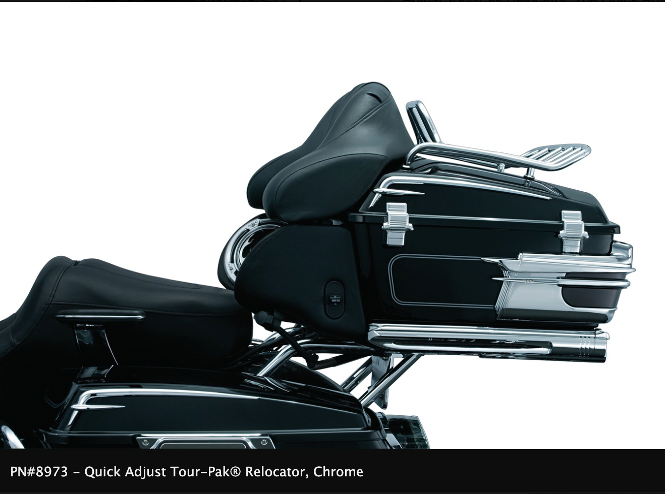 Quick Adjust Tour-Pak® Relocator for '97-'13 Touring Models