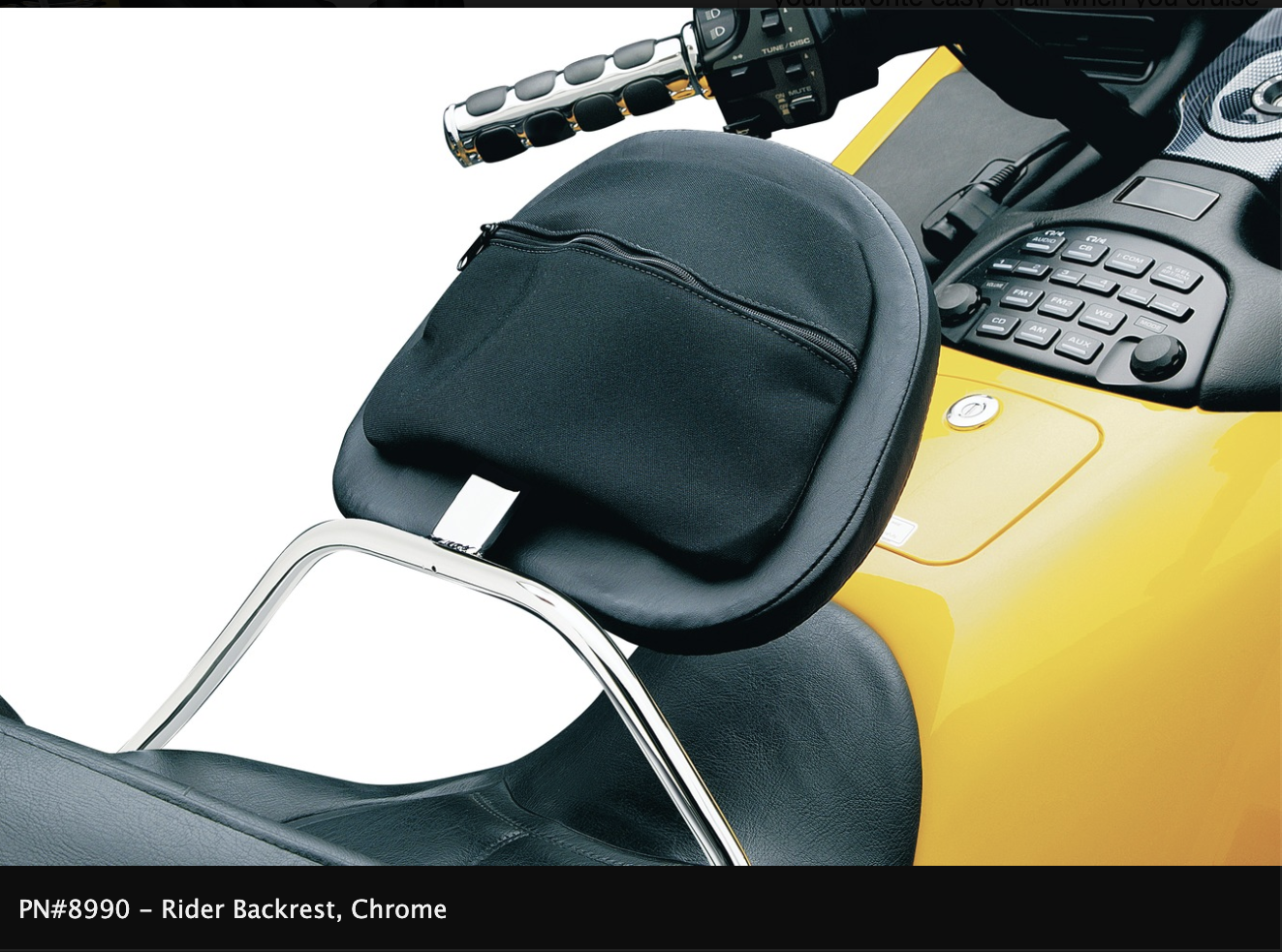 Rider Backrest