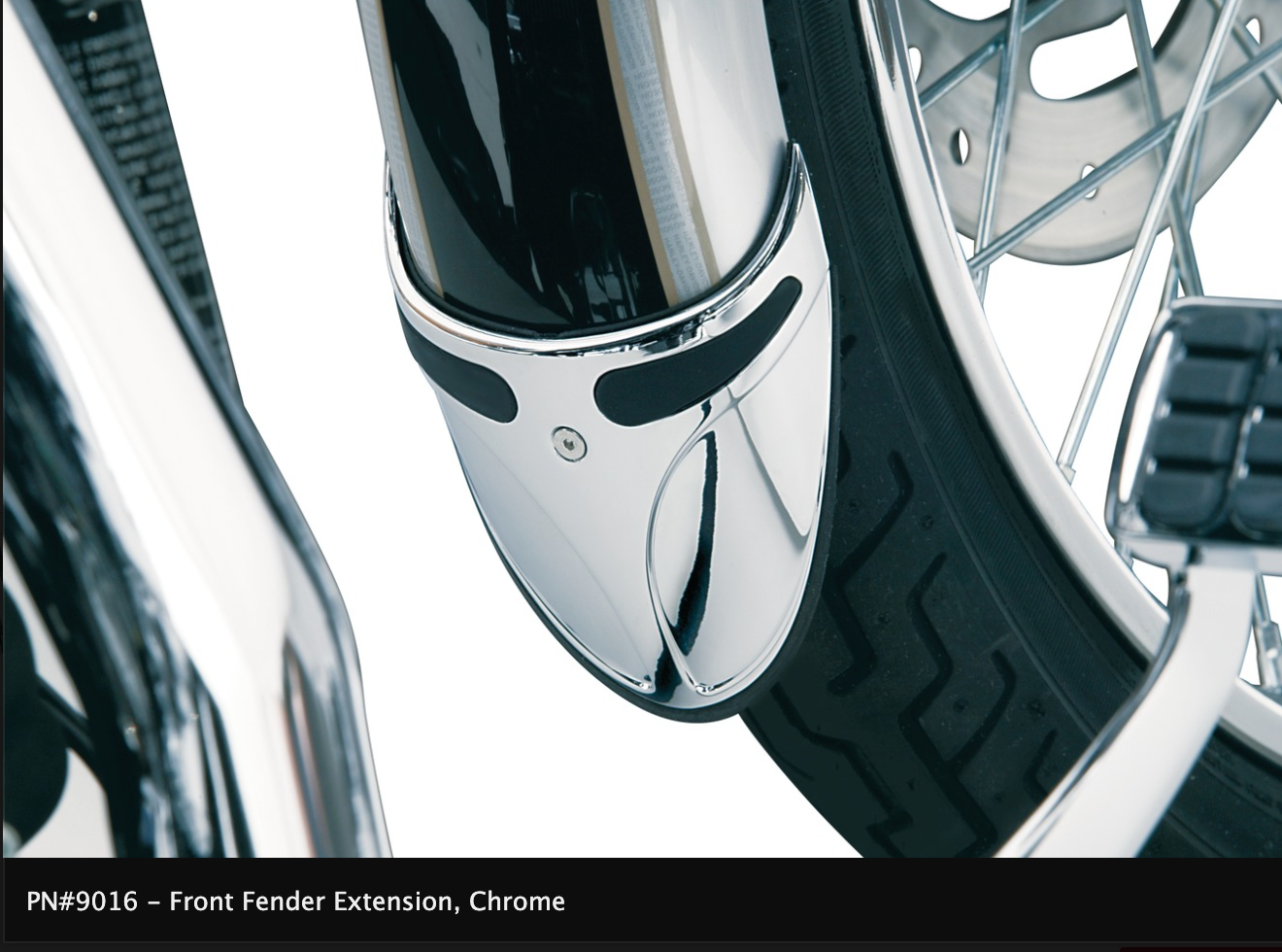 Fender Extension for Narrow Front Fenders