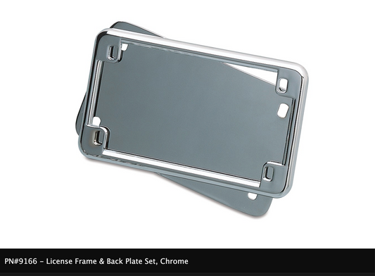 License Frame & Back Plate Set