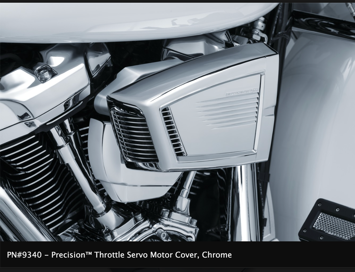 Precision™ Throttle Servo Motor Cover for Milwaukee-Eight®