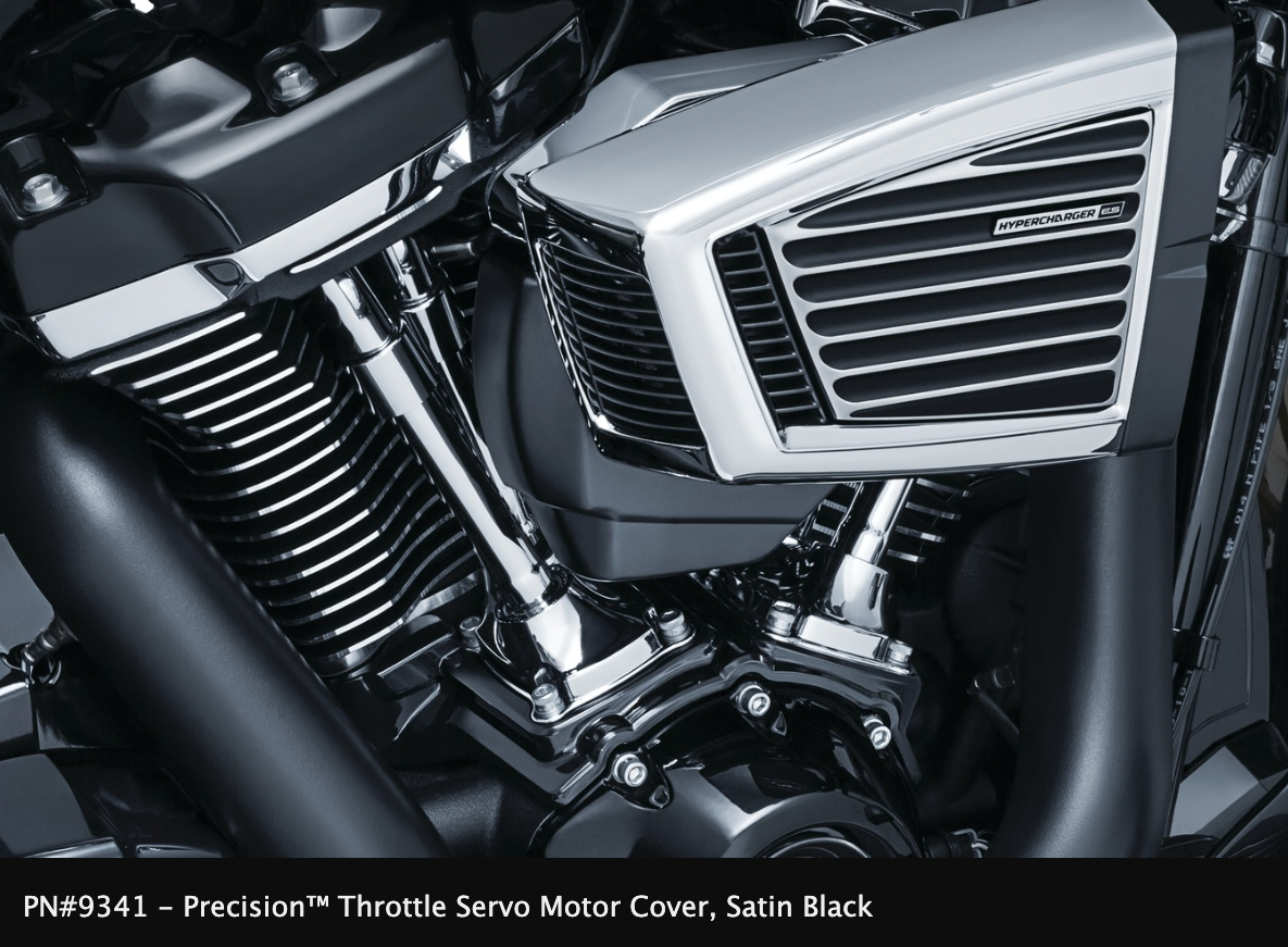 Precision™ Throttle Servo Motor Cover for Milwaukee-Eight®