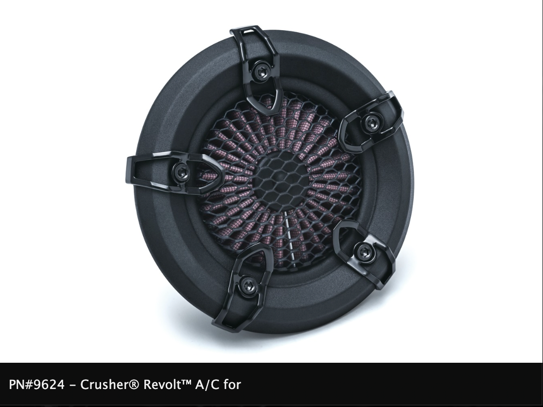 Crusher® Revolt™ Air Cleaner