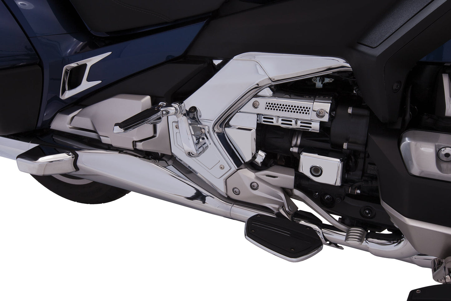 Chrome Engine Cover Set for Gold Wing